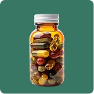 المكملات الغذائية والادوية