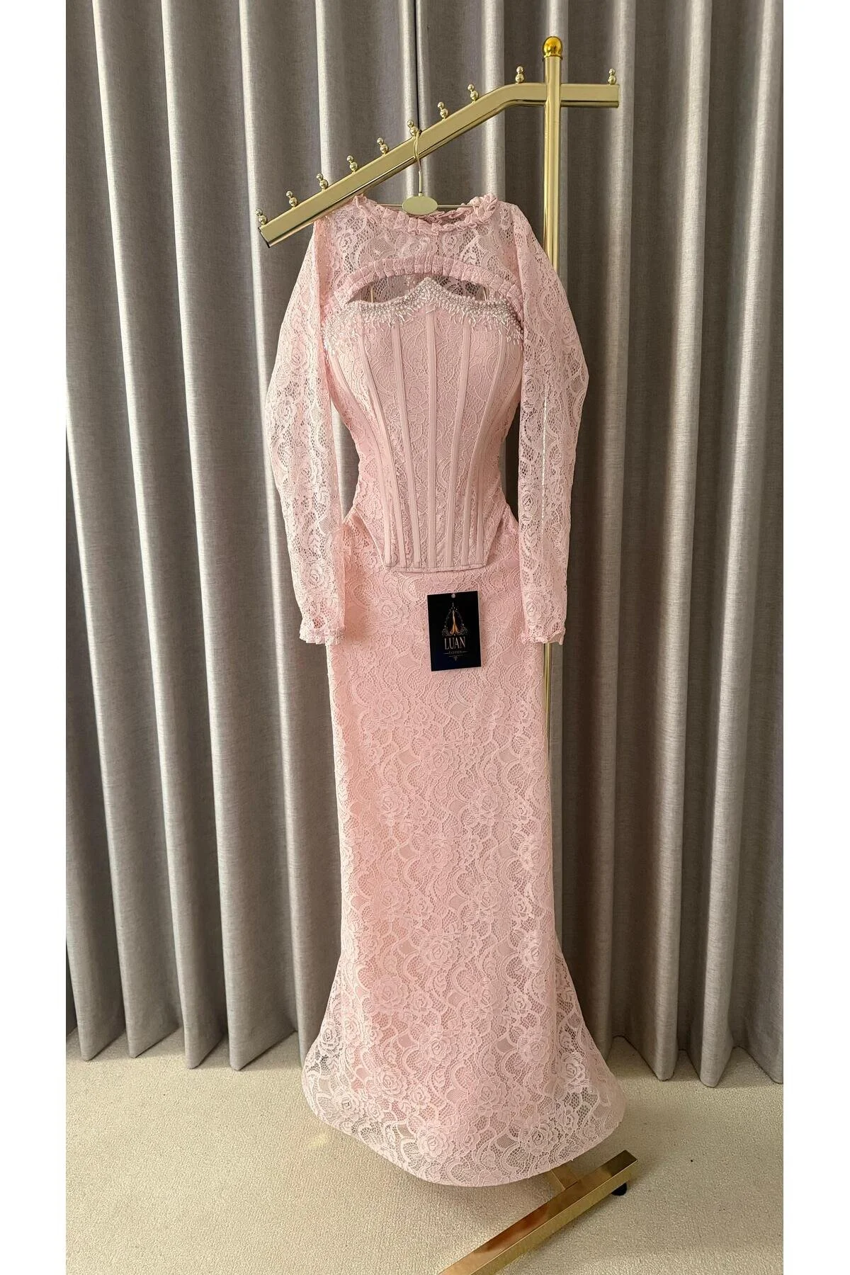 Asma Fashion فستان سهره ناعم