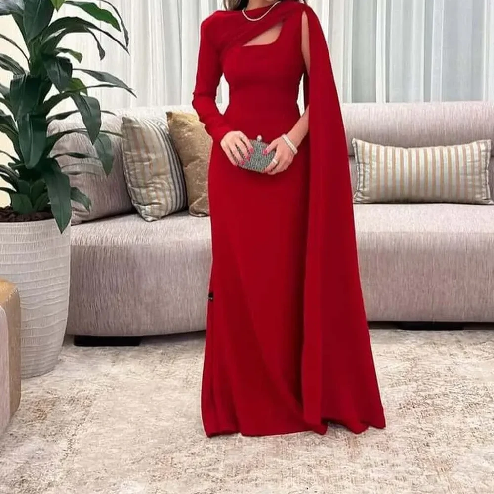 ainaqat aljawhara فستان سهره احمر
